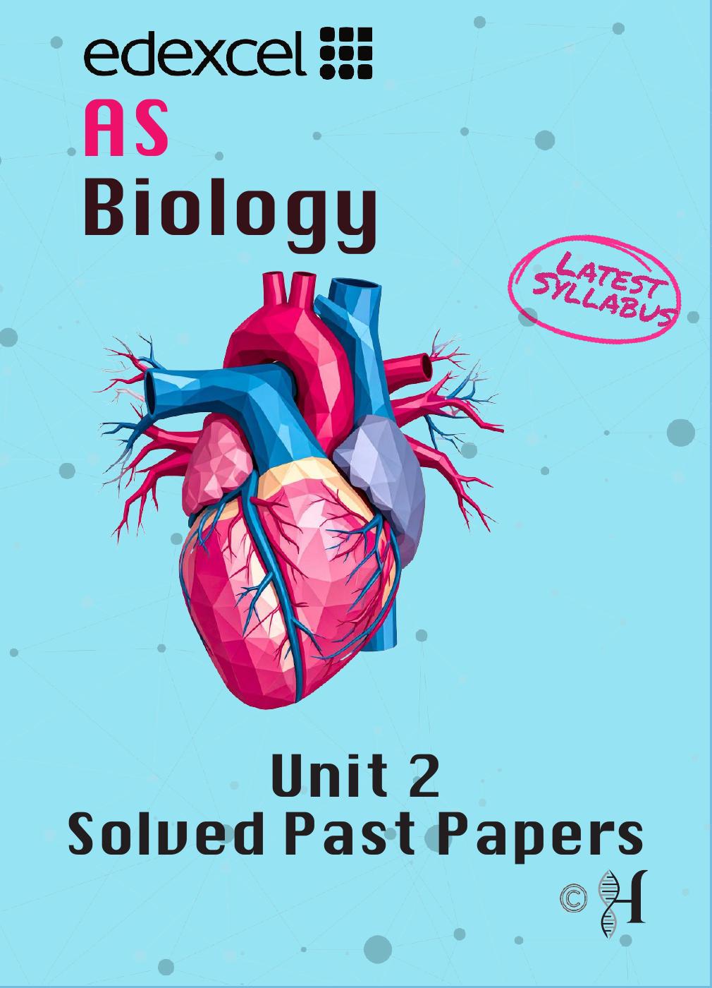 Edexcel AS Biology — Unit 2: 2019–2025 Classified Questions — cover