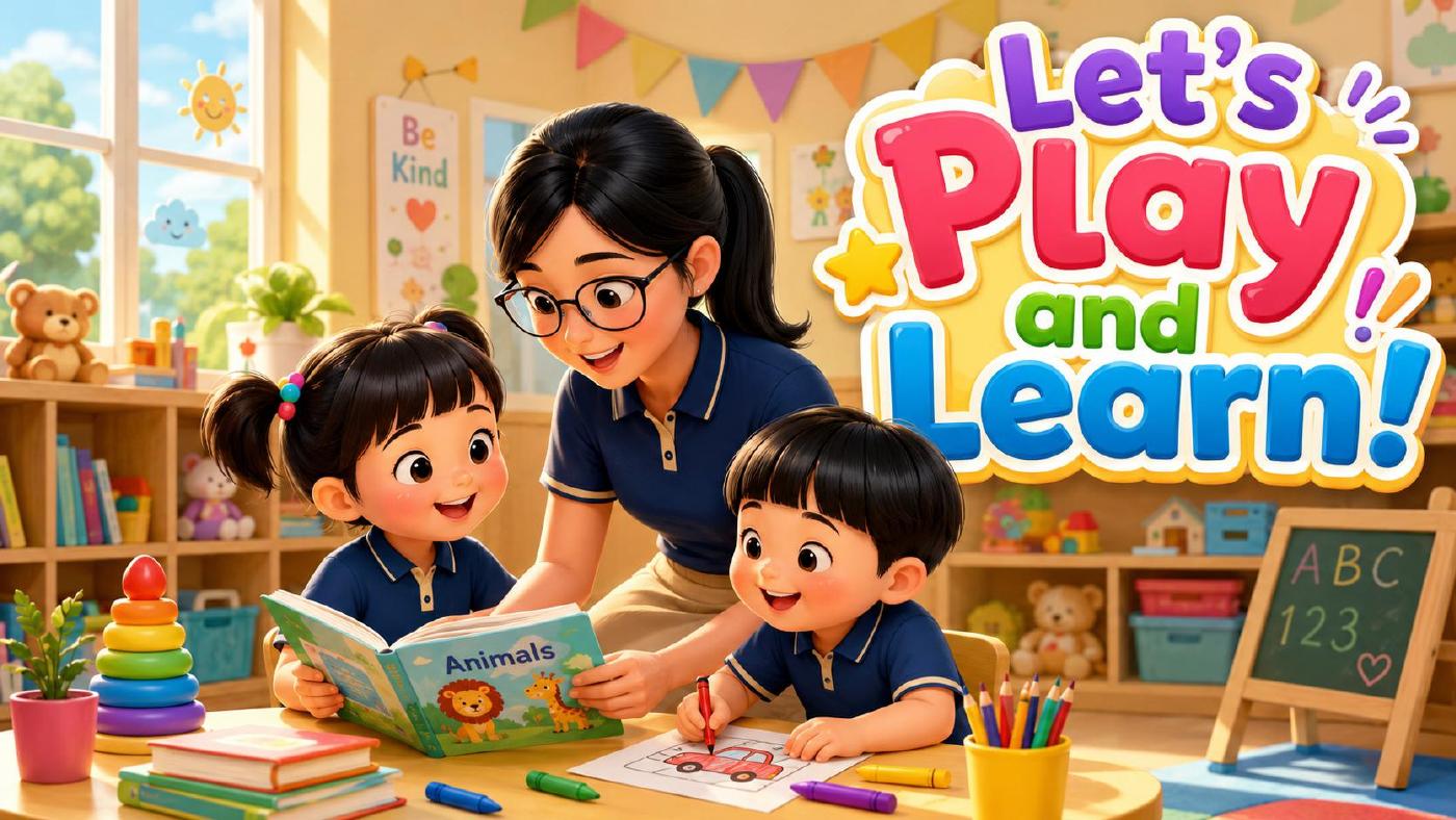 Trang bìa Let’s Play and Learn!