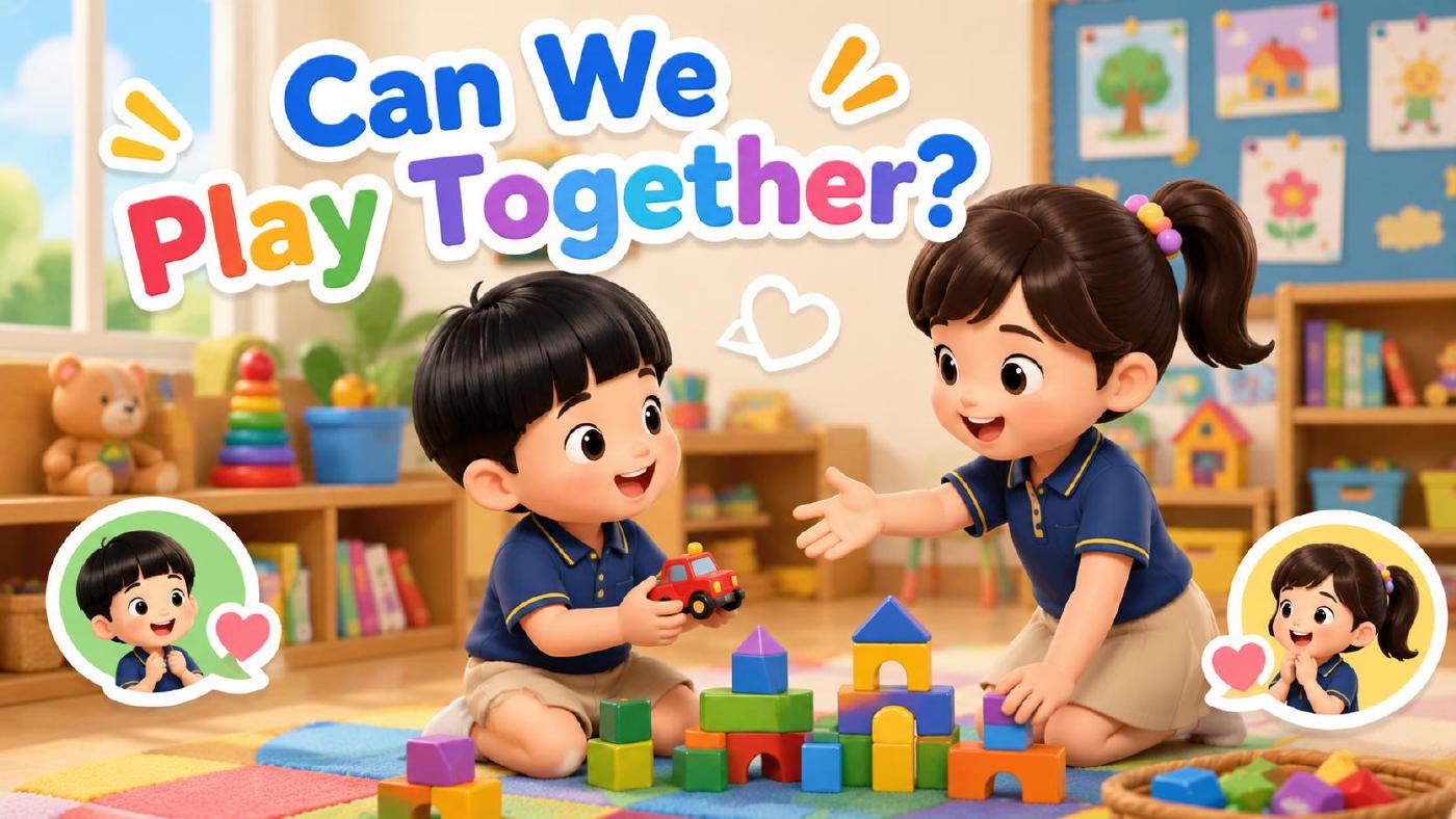 Trang bìa Can We Play Together?