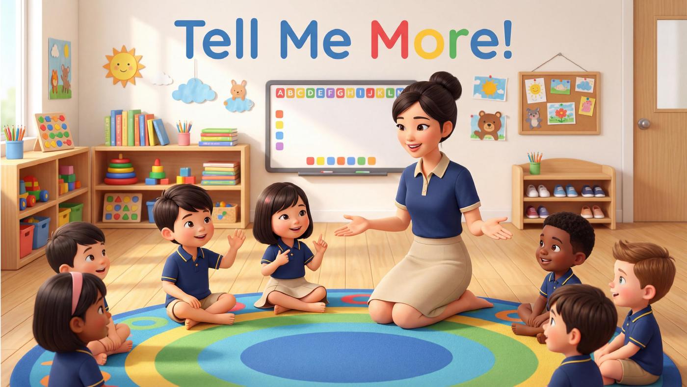Trang bìa Tell me more