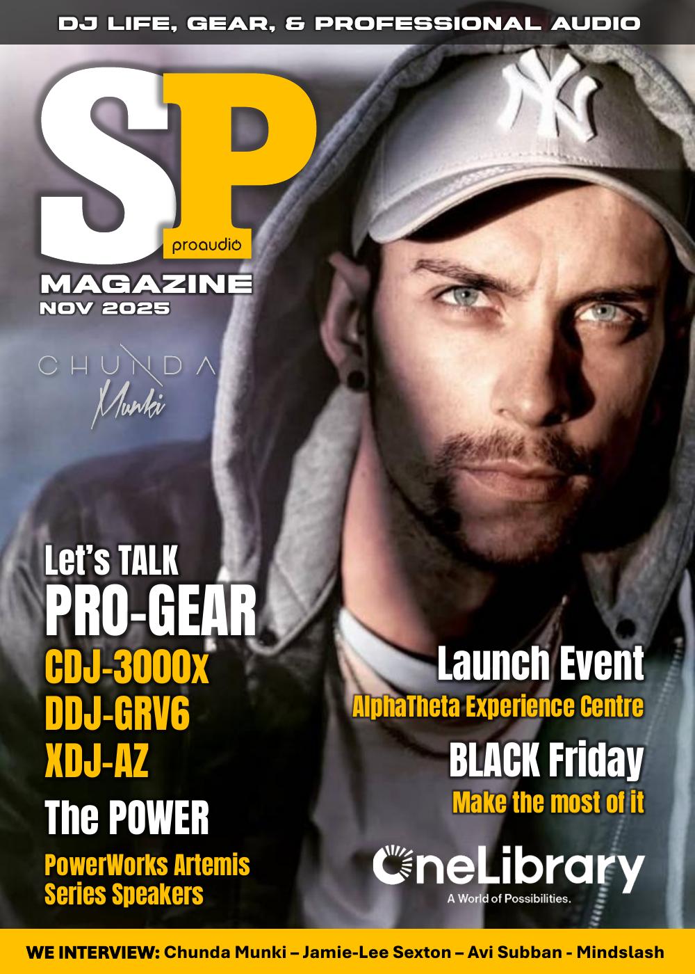 Cover of Sound Press magazine November 2025