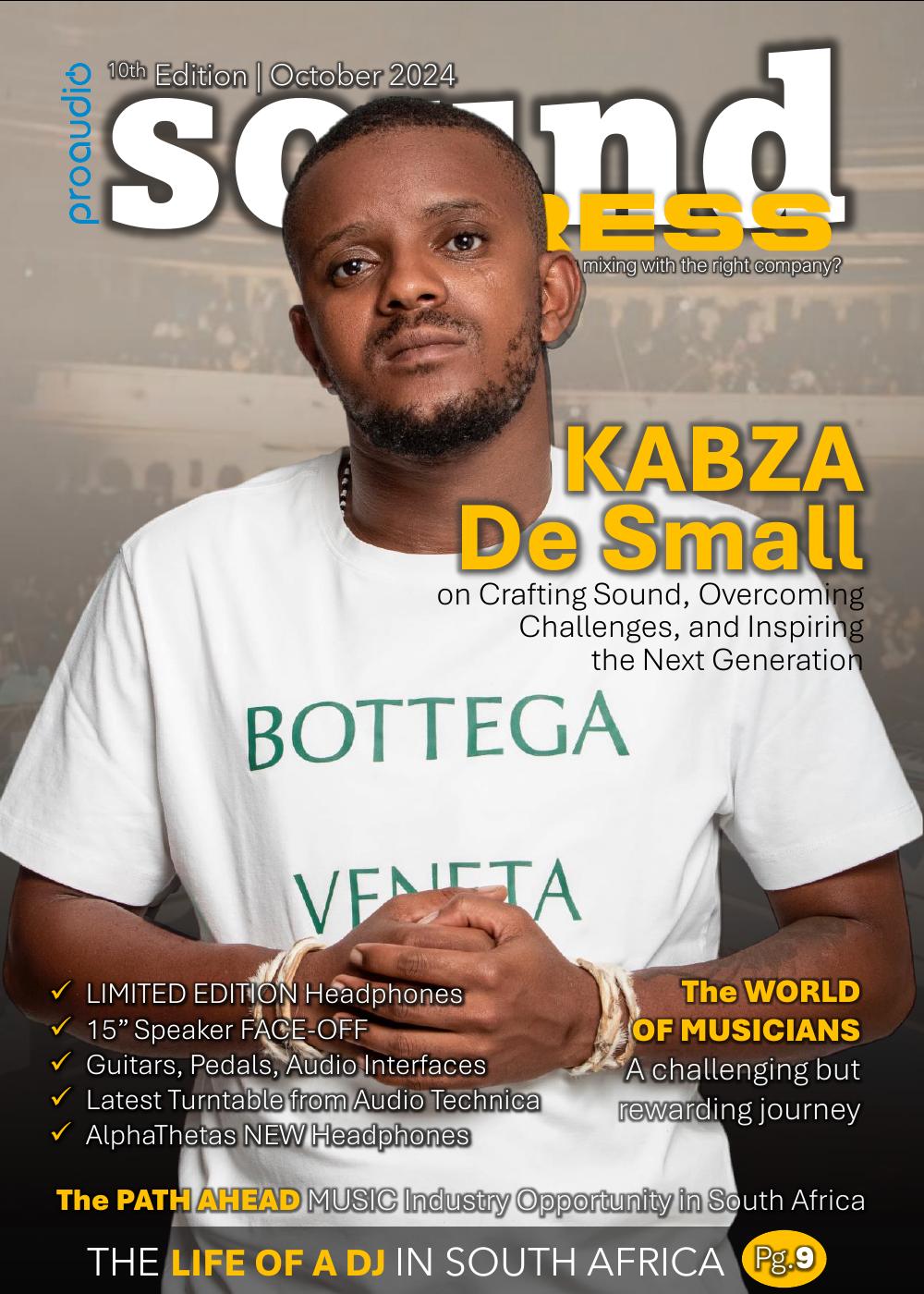 Cover of Sound Press Magazine October 2024