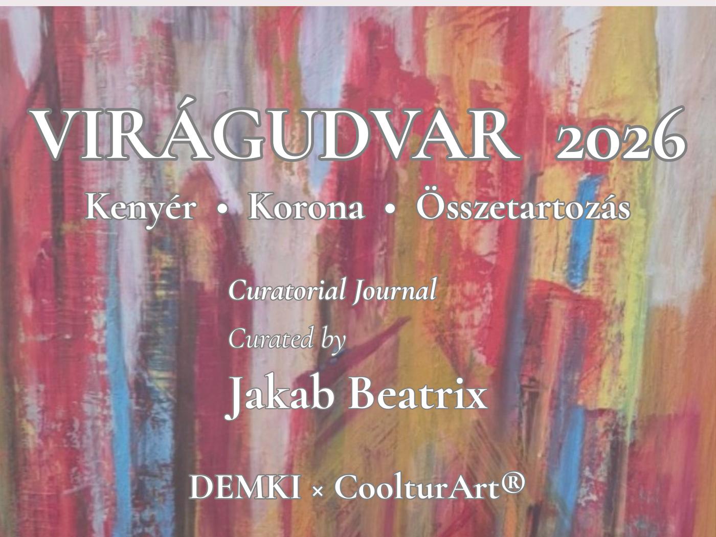 CoolturArt® Journal – Virágudvar lapszám borítója