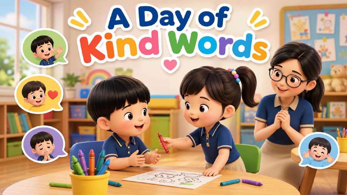 Trang bìa A Day of Kind Words