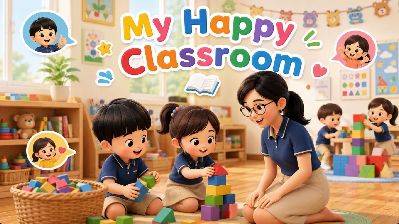 Trang bìa My Happy Classroom