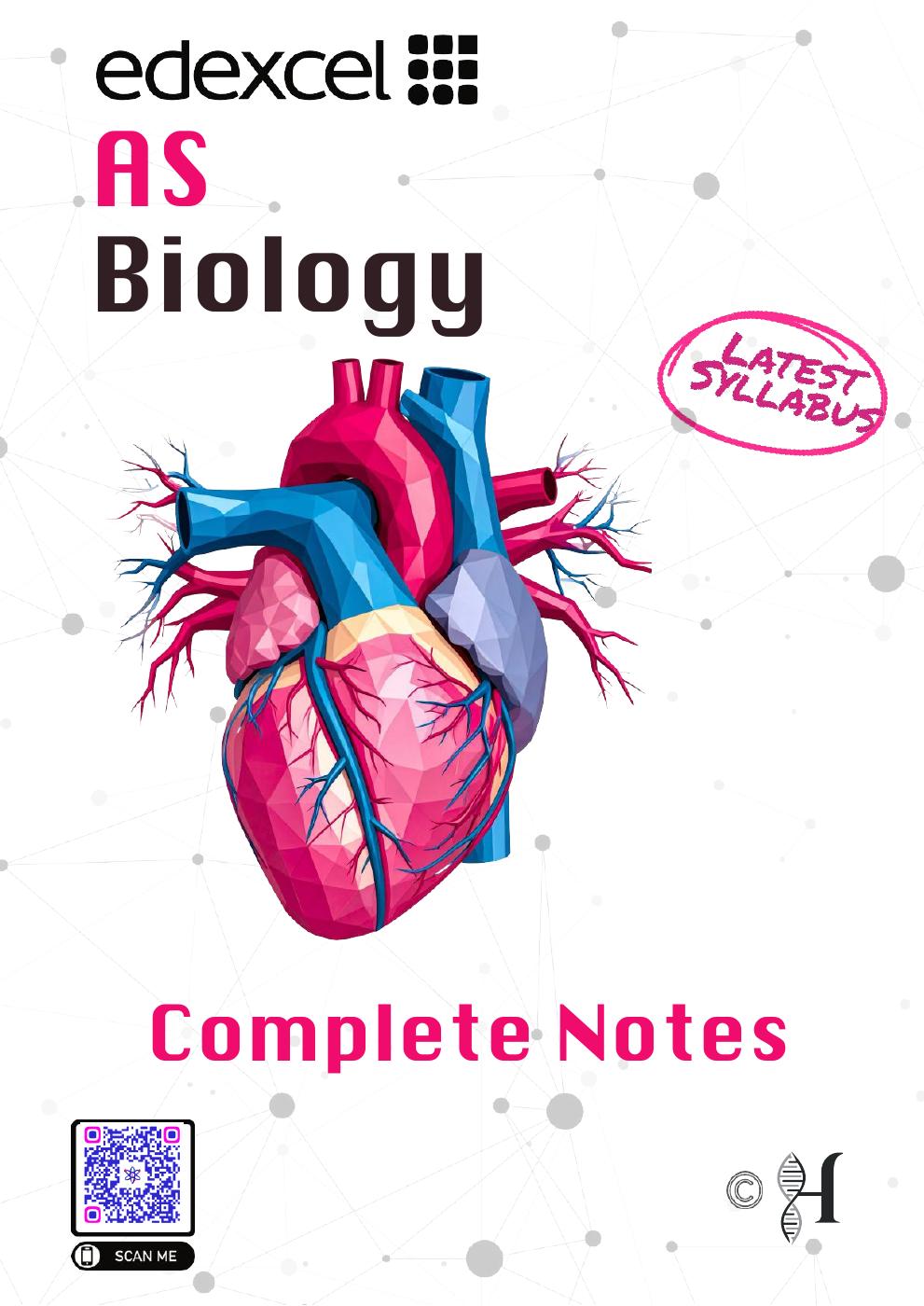 Open the Edexcel IAL AS Biology Water and Carbohydrates trial notes flipbook