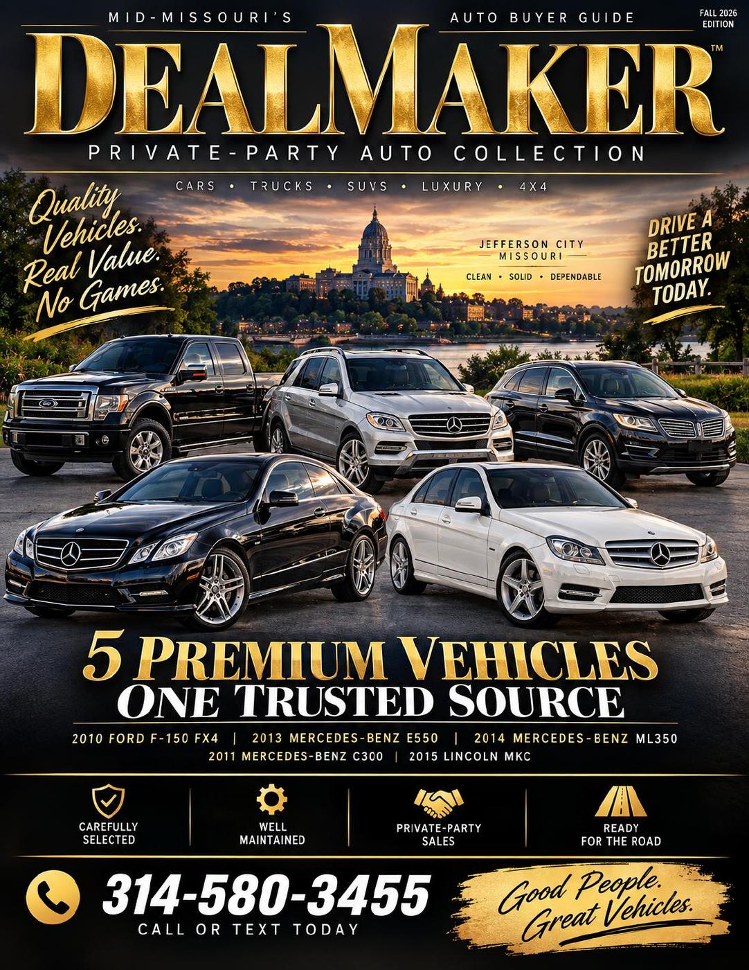 DealMaker Autos source reader preview