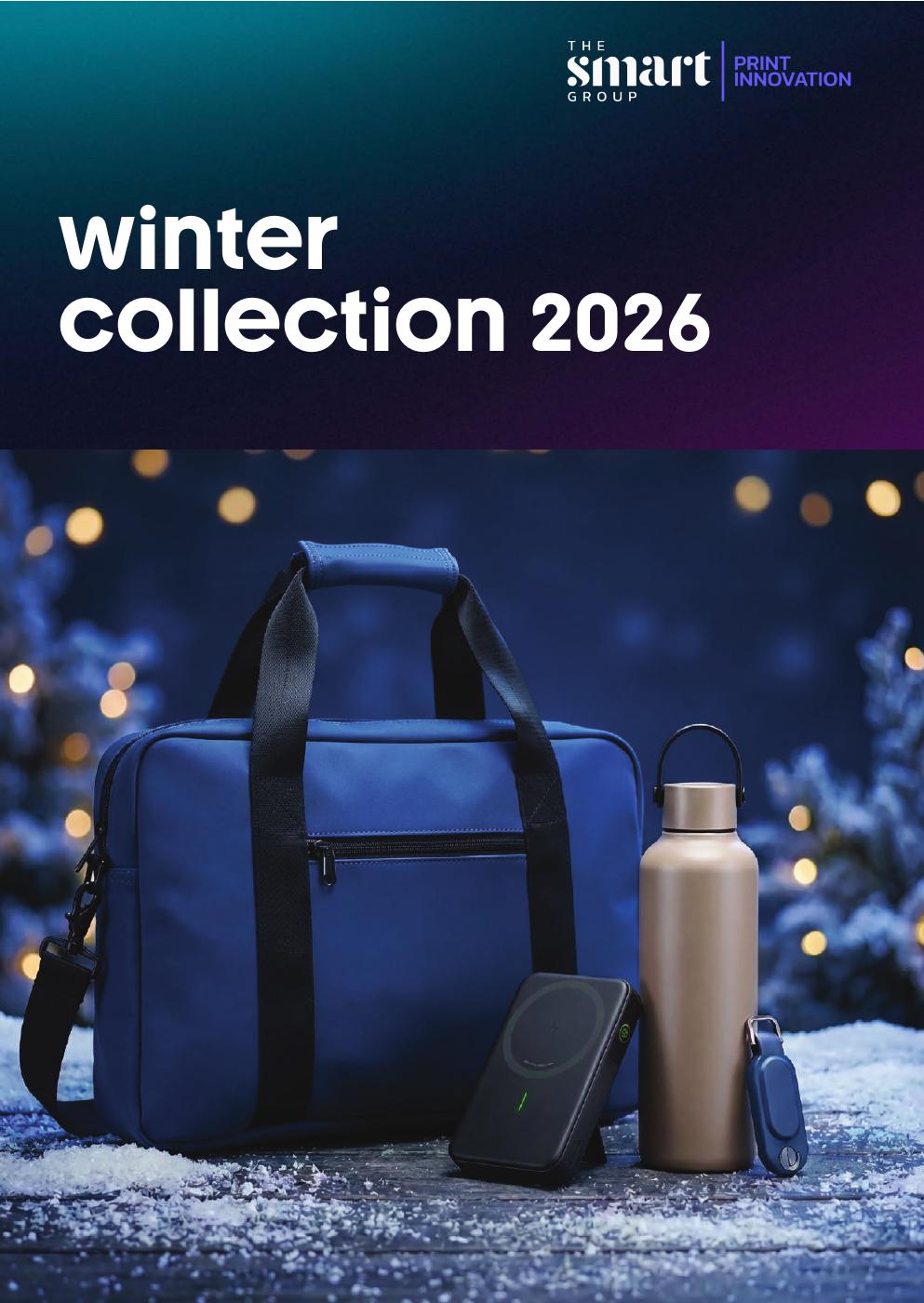 The Smart Group Print Innovation Winter Collection catalogue cover