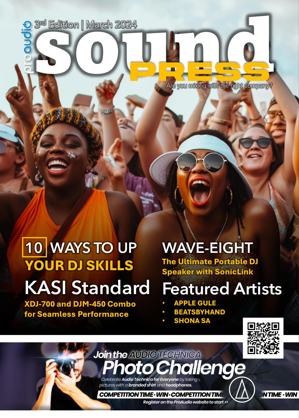 Cover of Sound Press Magazine March 2024