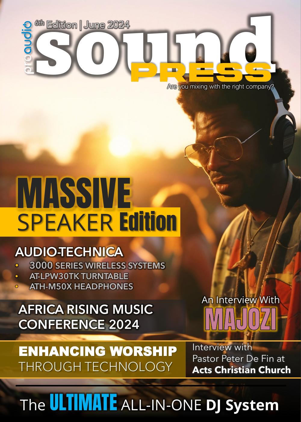 Cover of Sound Press Magazine June 2024
