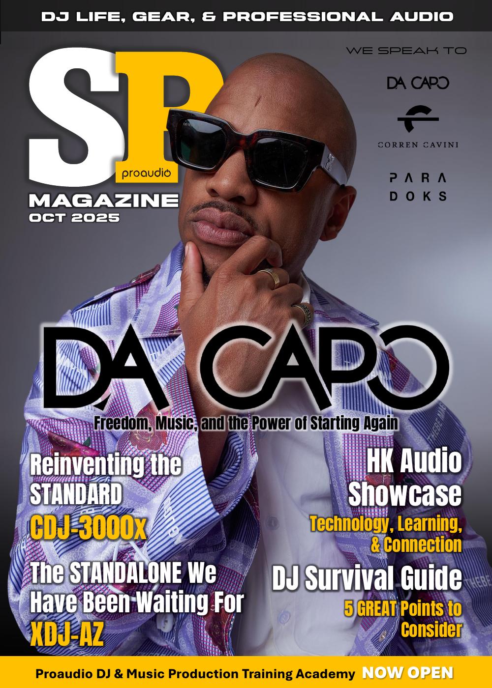 Cover of Sound Press Magazine October 2025