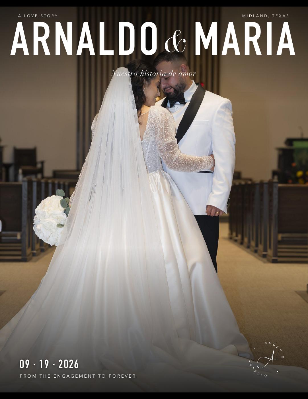 Arnaldo & Maria story magazine cover