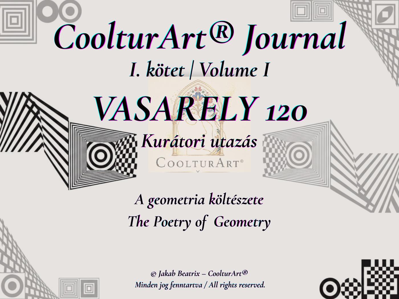 CoolturArt® Journal – Vasarely lapszám borítója