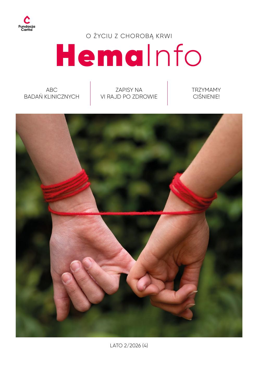 Okładka HemaInfo, wydanie Lato 2026