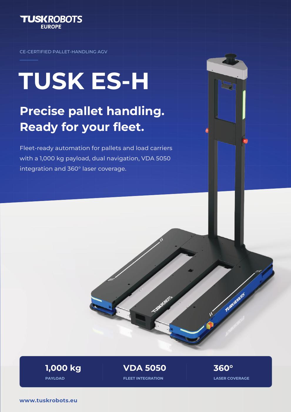 TUSK ES-H brochure cover