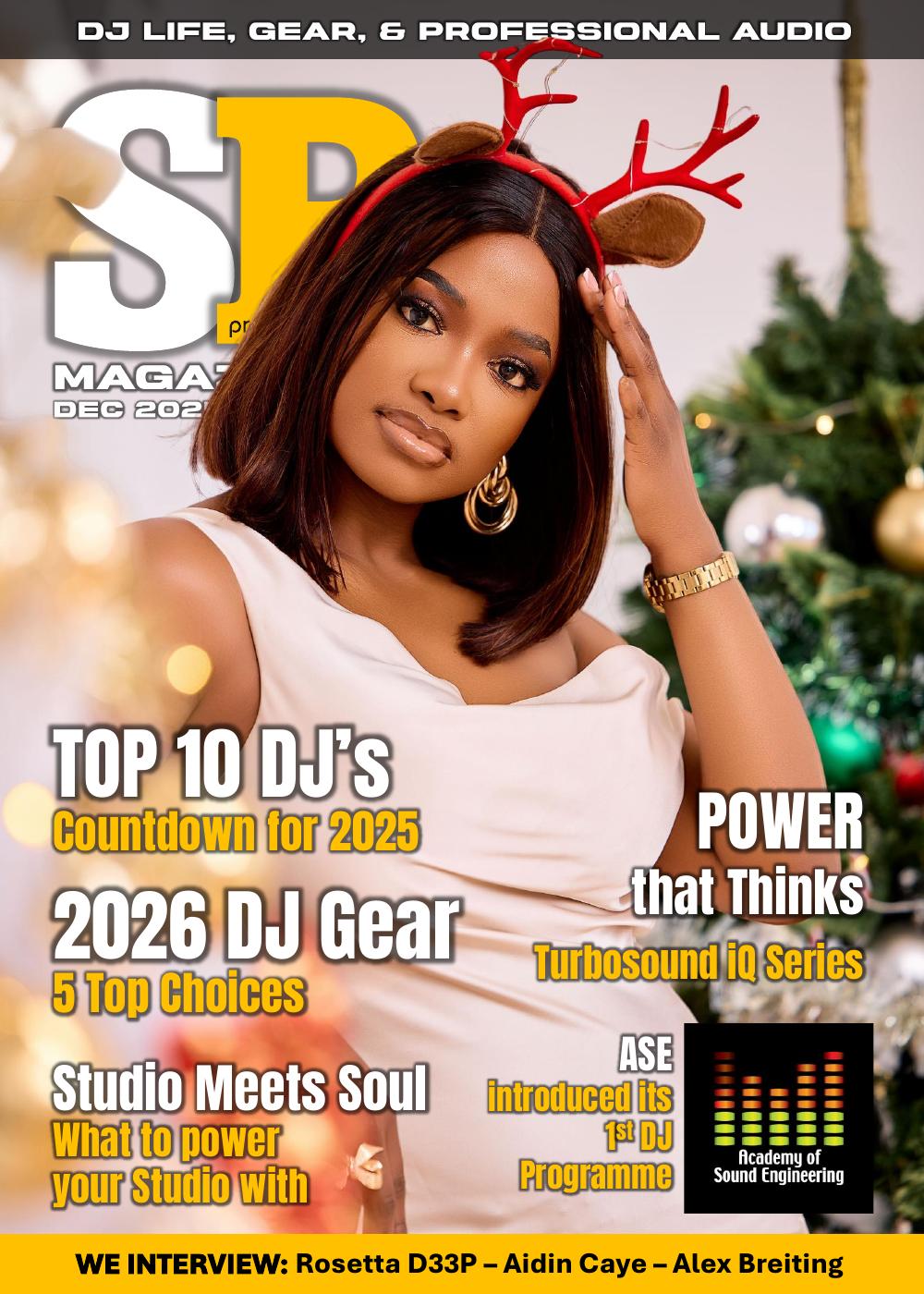 Cover of Sound Press Magazine December 2025