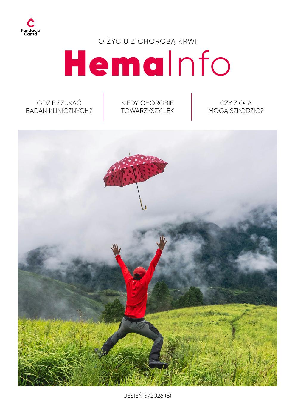 Okładka HemaInfo, wydanie Jesień 2026