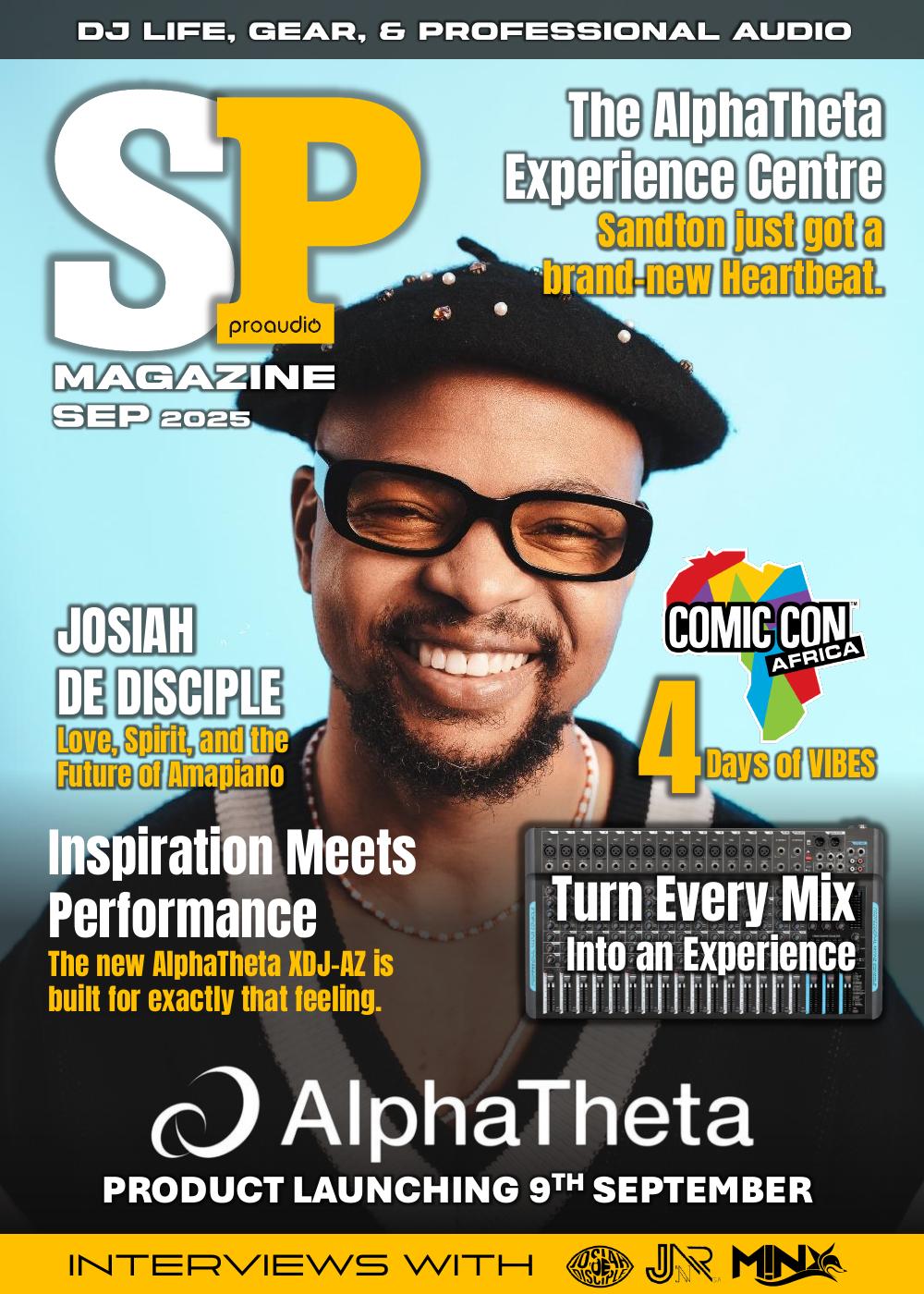 Cover of Sound Press Magazine Sept 25 September 2025
