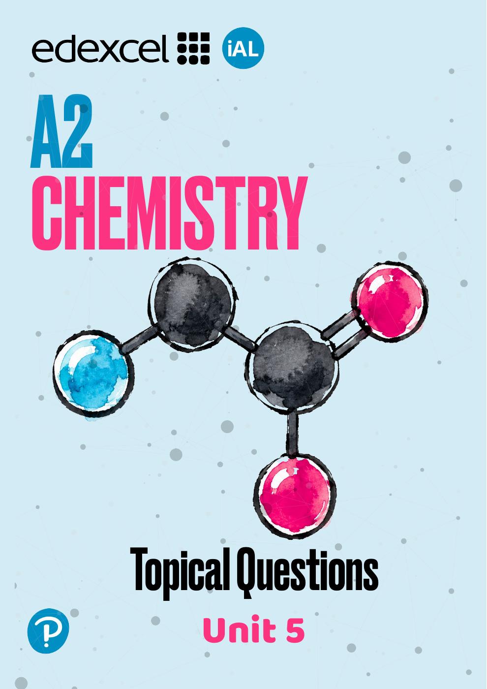 IAL Chemistry — Topical Questions, Unit 5 — cover