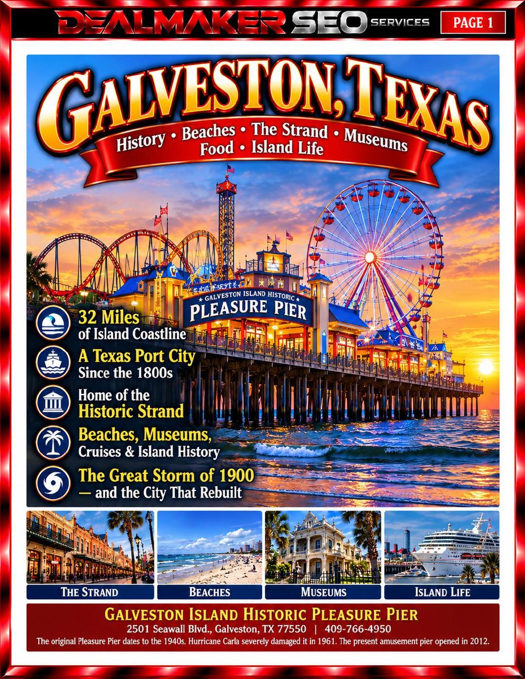 The DealMaker — Galveston, Texas: The Island Story (Previous Edition)