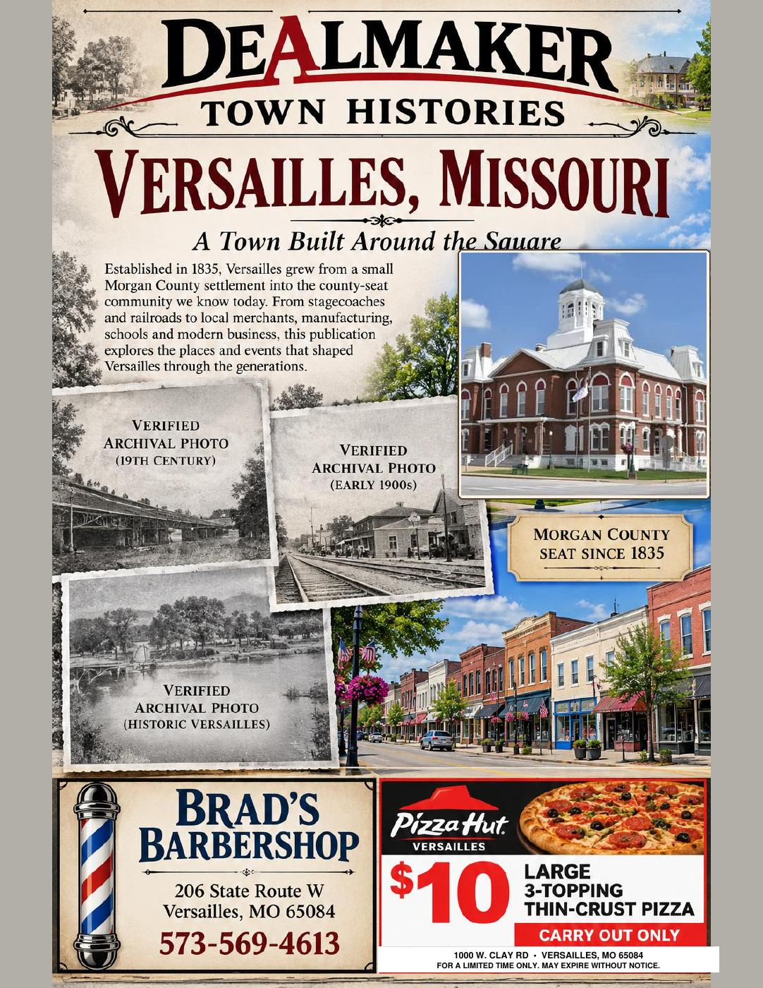 The DealMaker — The History of Versailles, Missouri (Previous Edition)