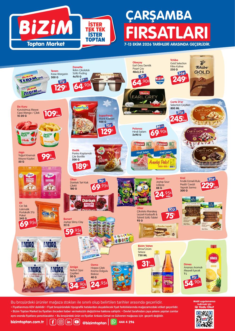 Bizim Toptan Haftalık İnsört broşür kapağı