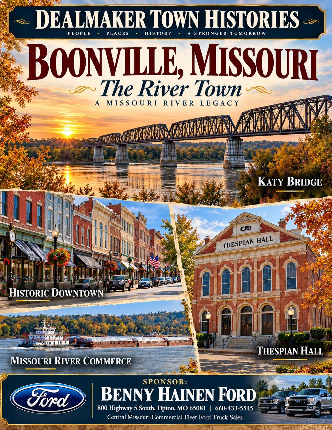 The DealMaker — Fun Places to Visit in Central Missouri: Boonville Town History (Previous Edition)