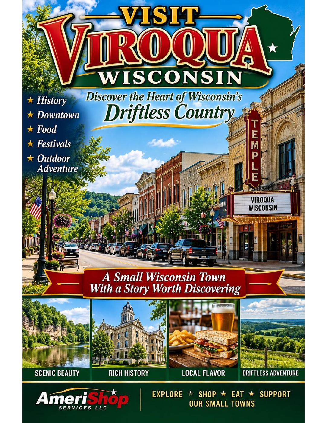The DealMaker — Viroqua, Wisconsin: Small-Town History & Driftless Travel Guide (Previous Edition)