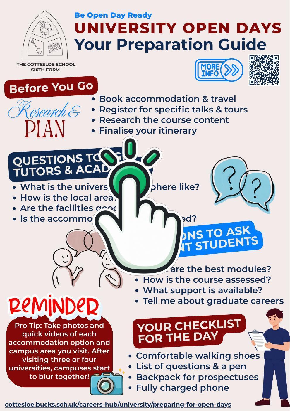 How to prepare for uni open days How to prepare for uni open days