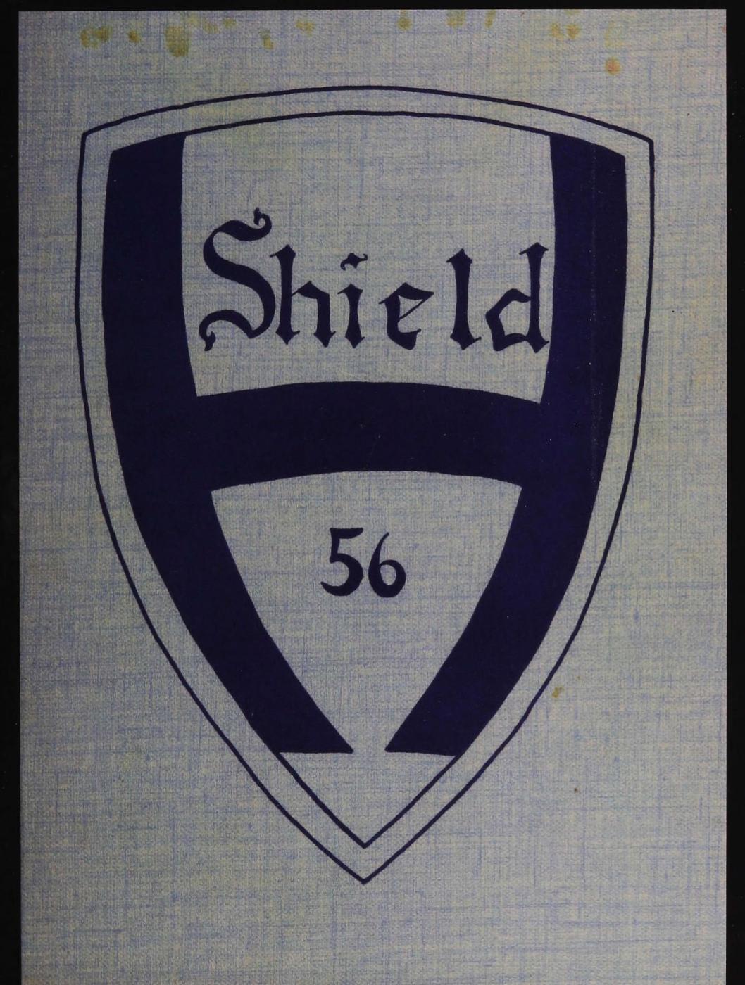 1956 Hillsdale High School yearbook cover
