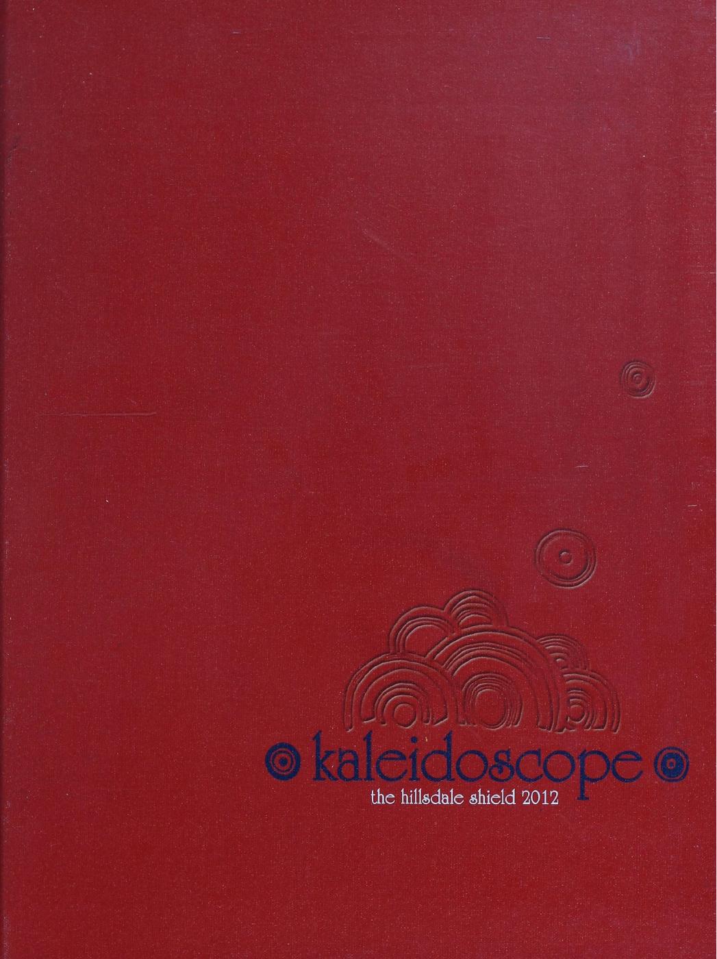 2012 Hillsdale High School yearbook cover