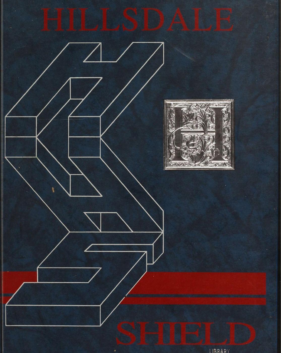 1995 Hillsdale High School yearbook cover