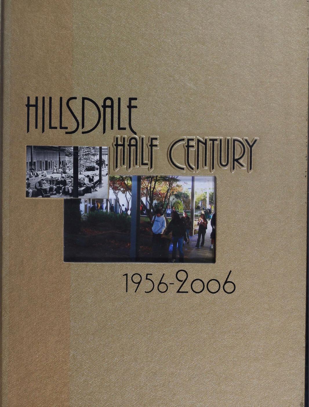 2006 Hillsdale High School yearbook cover