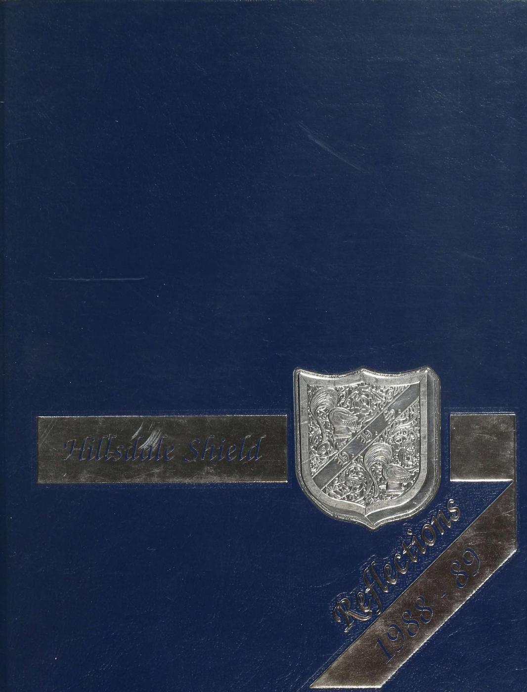 1989 Hillsdale High School yearbook cover
