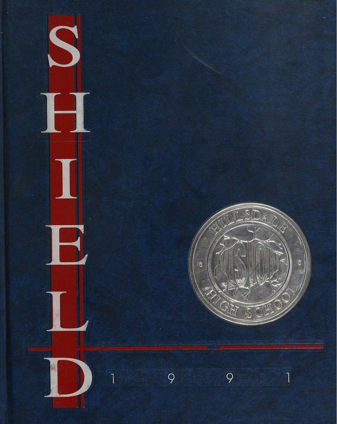 1991 Hillsdale High School yearbook cover