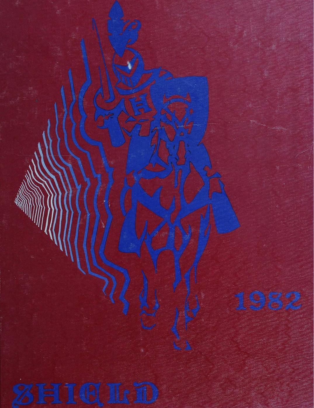 1982 Hillsdale High School yearbook cover