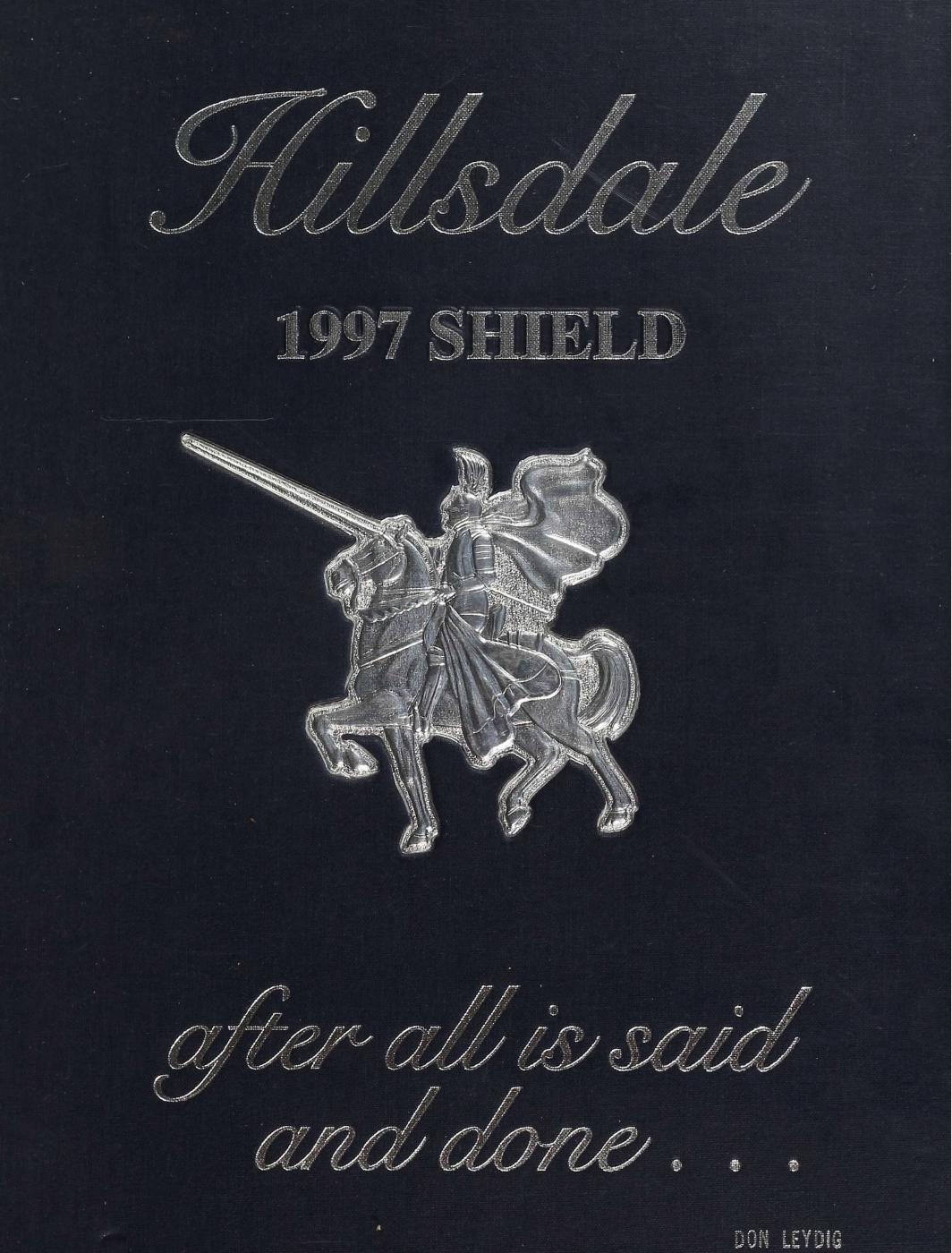 1997 Hillsdale High School yearbook cover