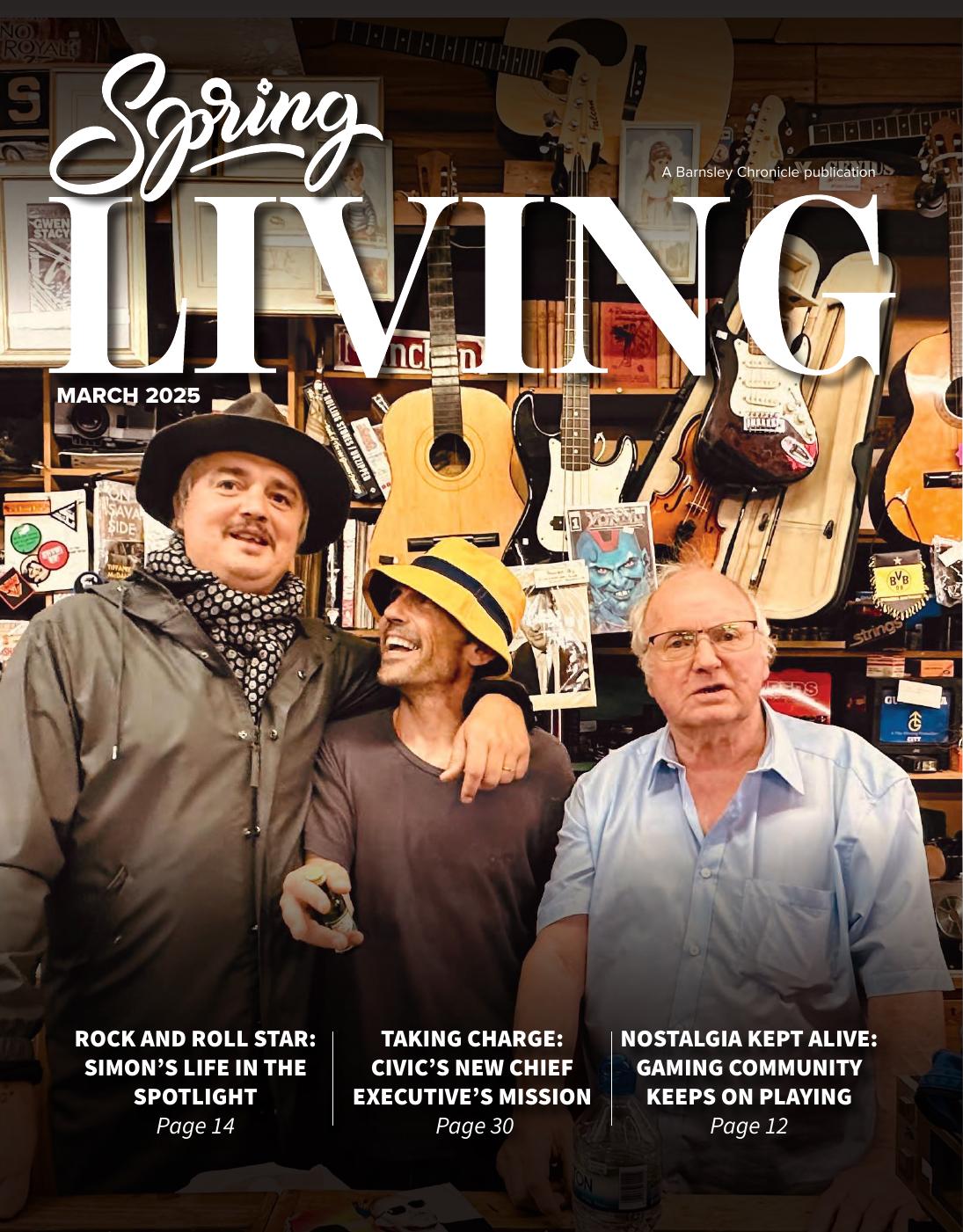 Front Cover Image for Spring Living 2025