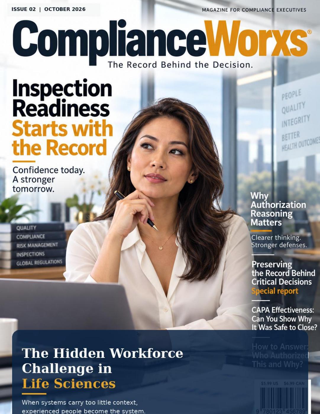 ComplianceWorxs Magazine Issue 02 cover