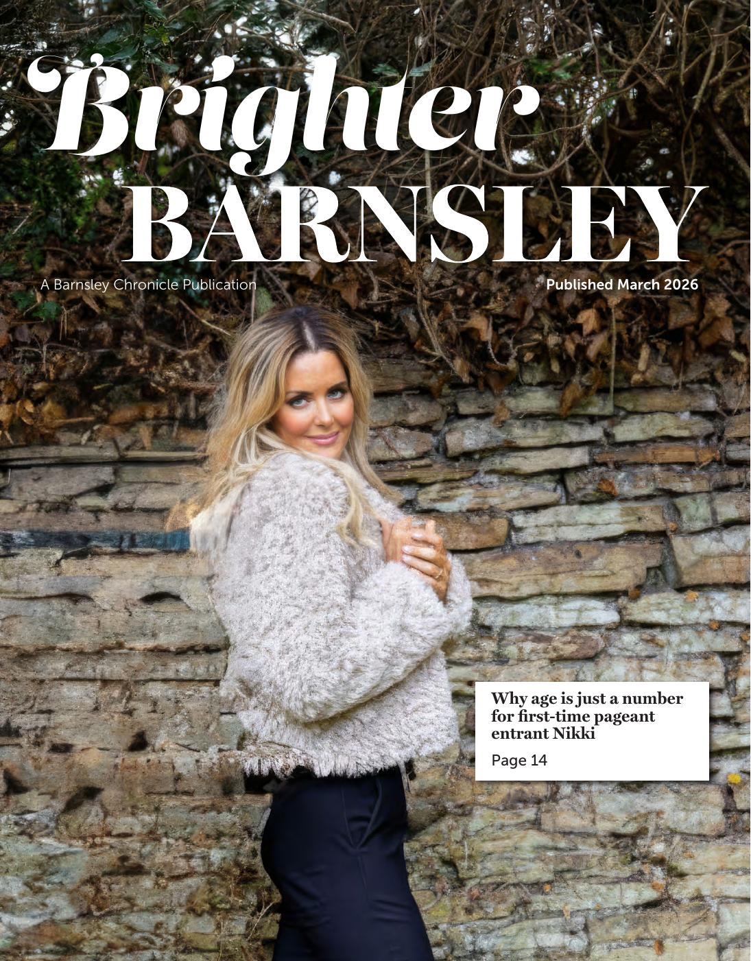 Front Cover Image for Brighter Barnsley Magazine