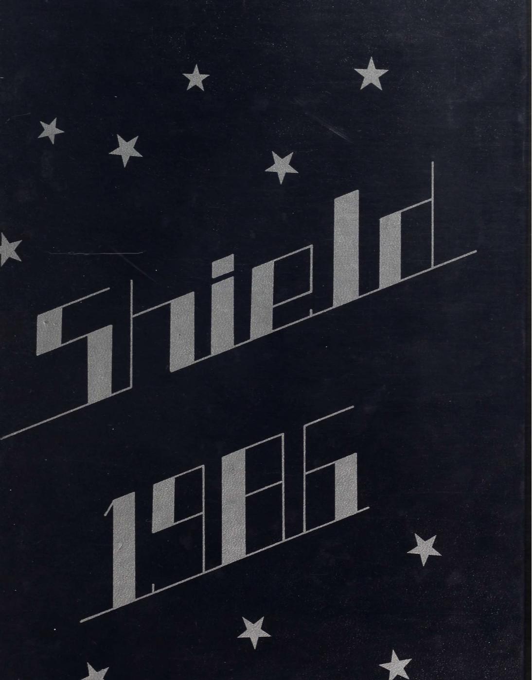 1986 Hillsdale High School yearbook cover