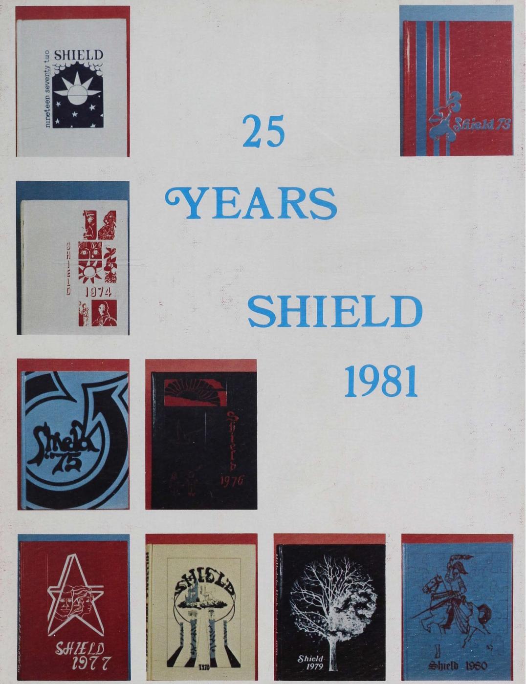 1981 Hillsdale High School yearbook cover