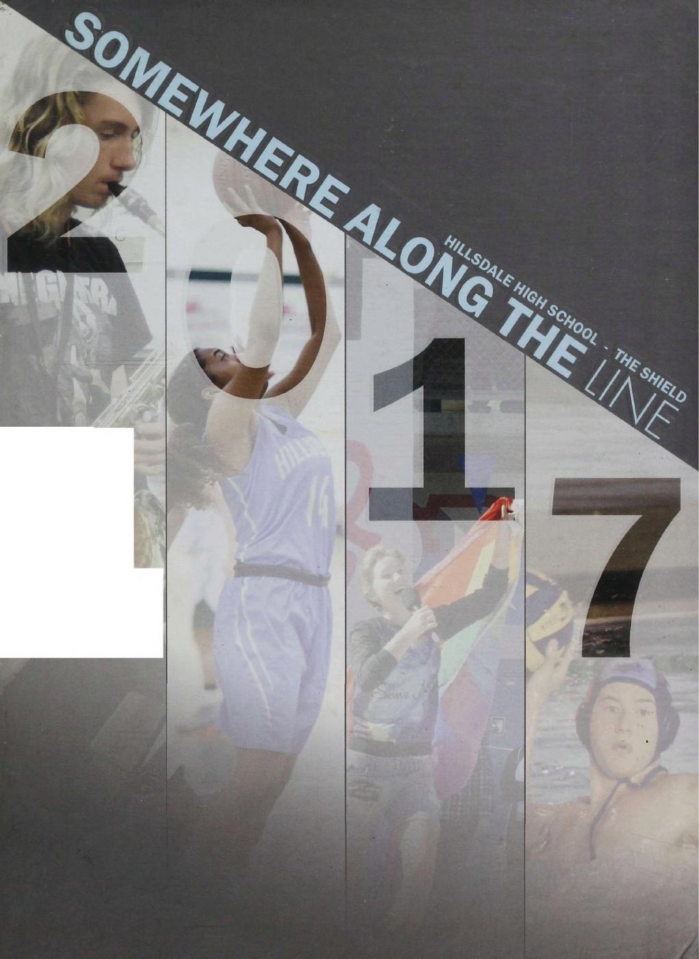 2017 Hillsdale High School yearbook cover