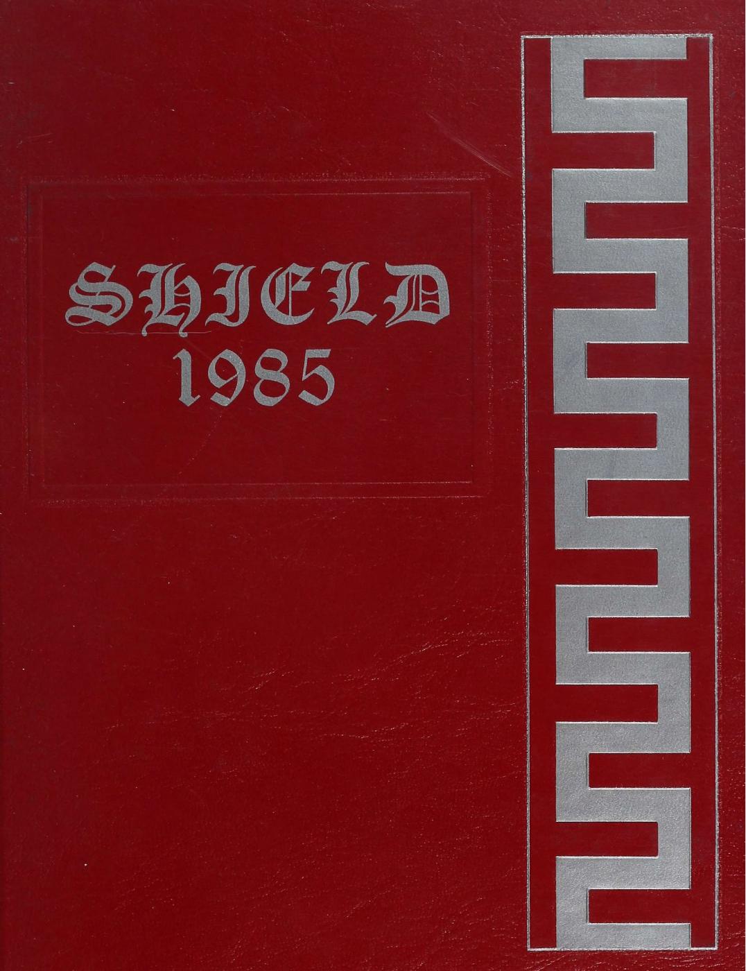 1985 Hillsdale High School yearbook cover