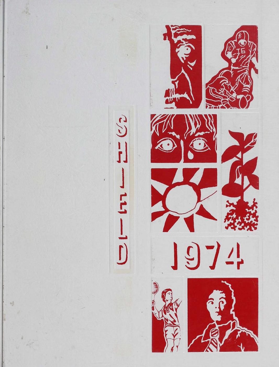 1974 Hillsdale High School yearbook cover