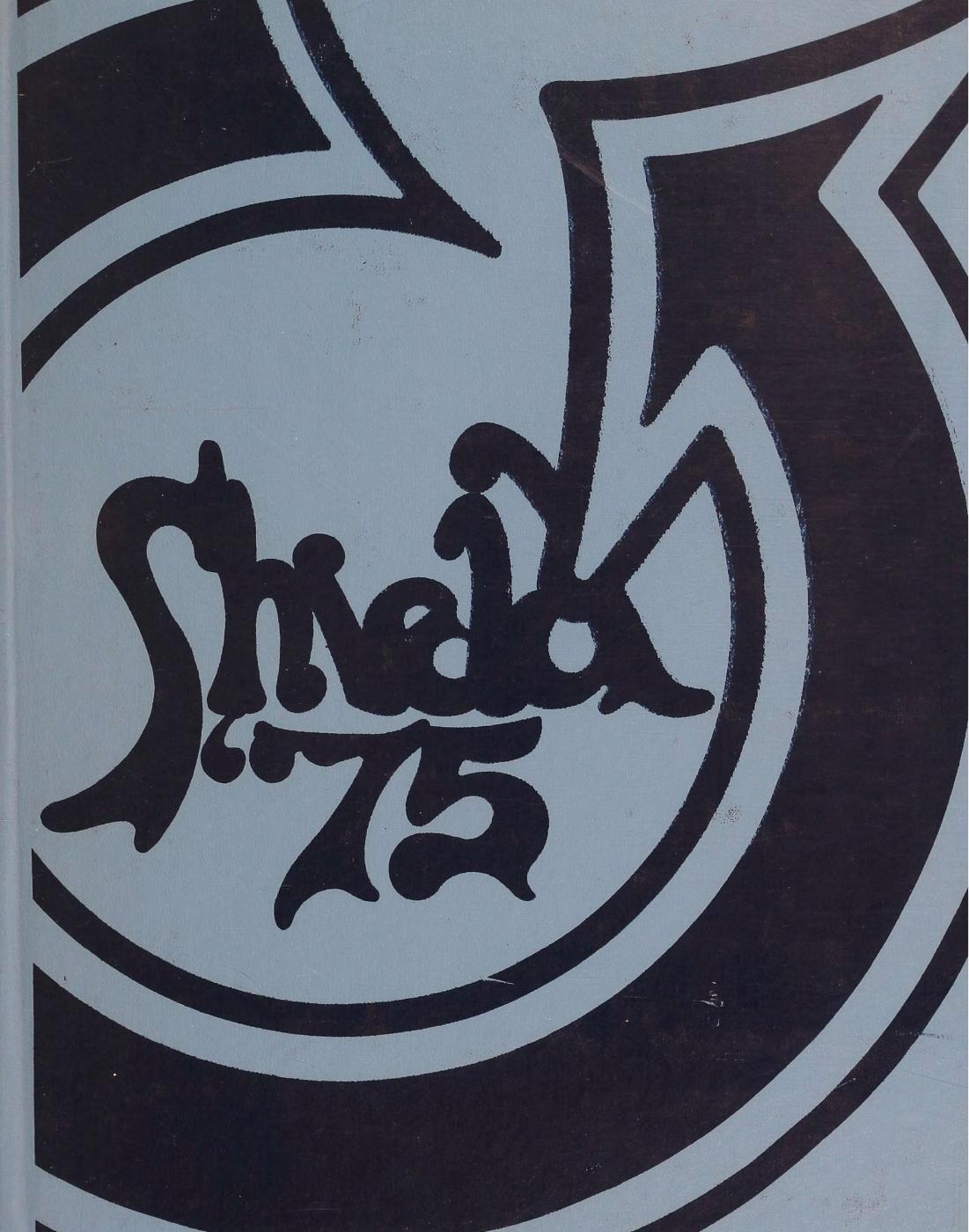 1975 Hillsdale High School yearbook cover