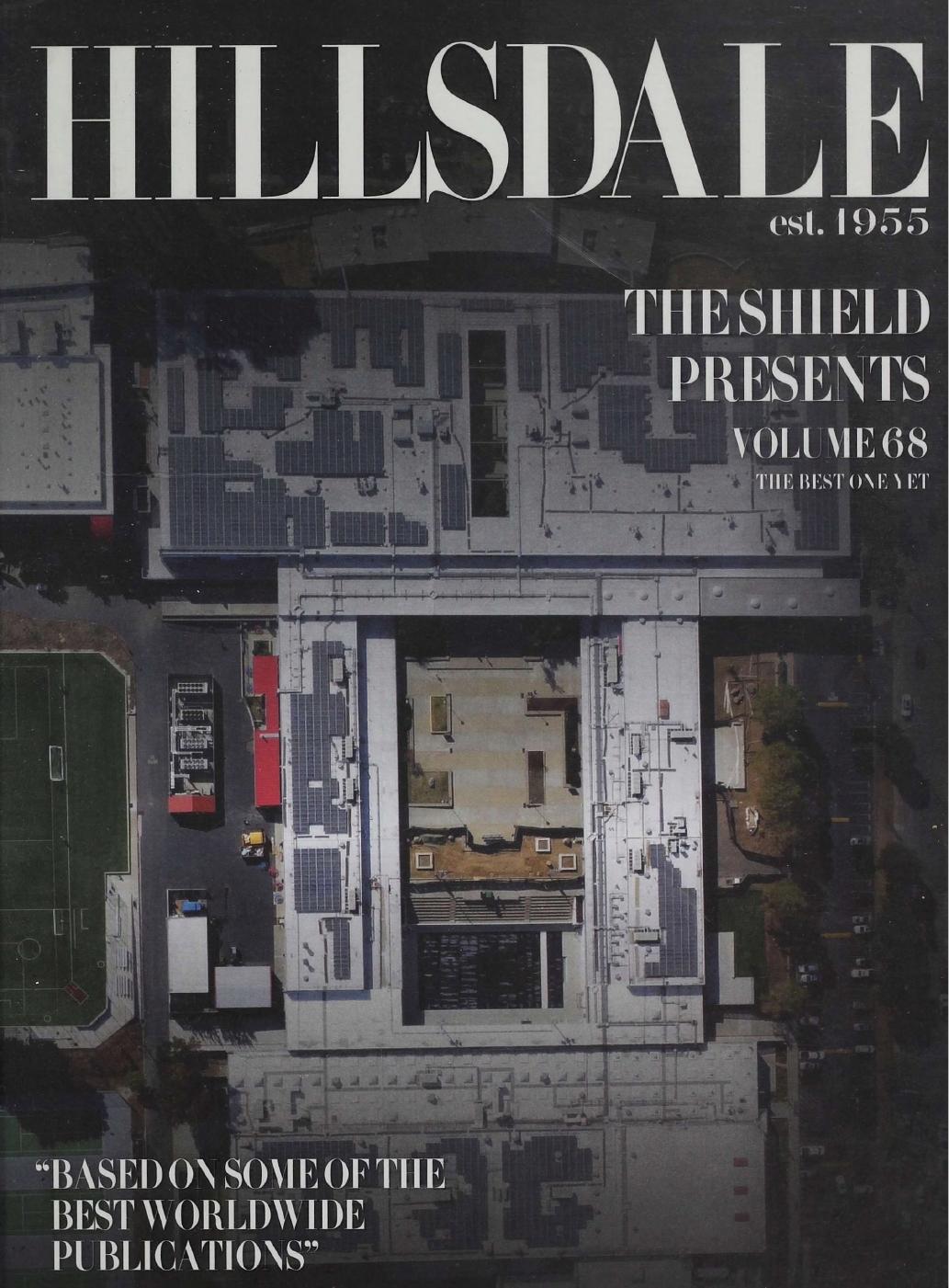 2024 Hillsdale High School yearbook cover