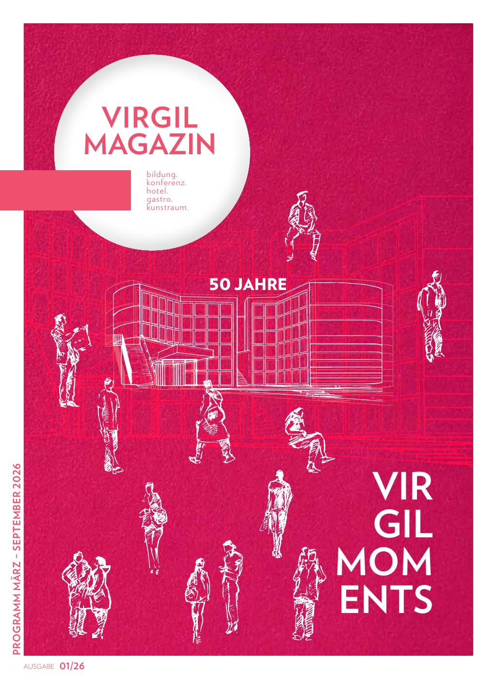 Virgil-Magazin 01/2026 50 Jahre Virgil Moments