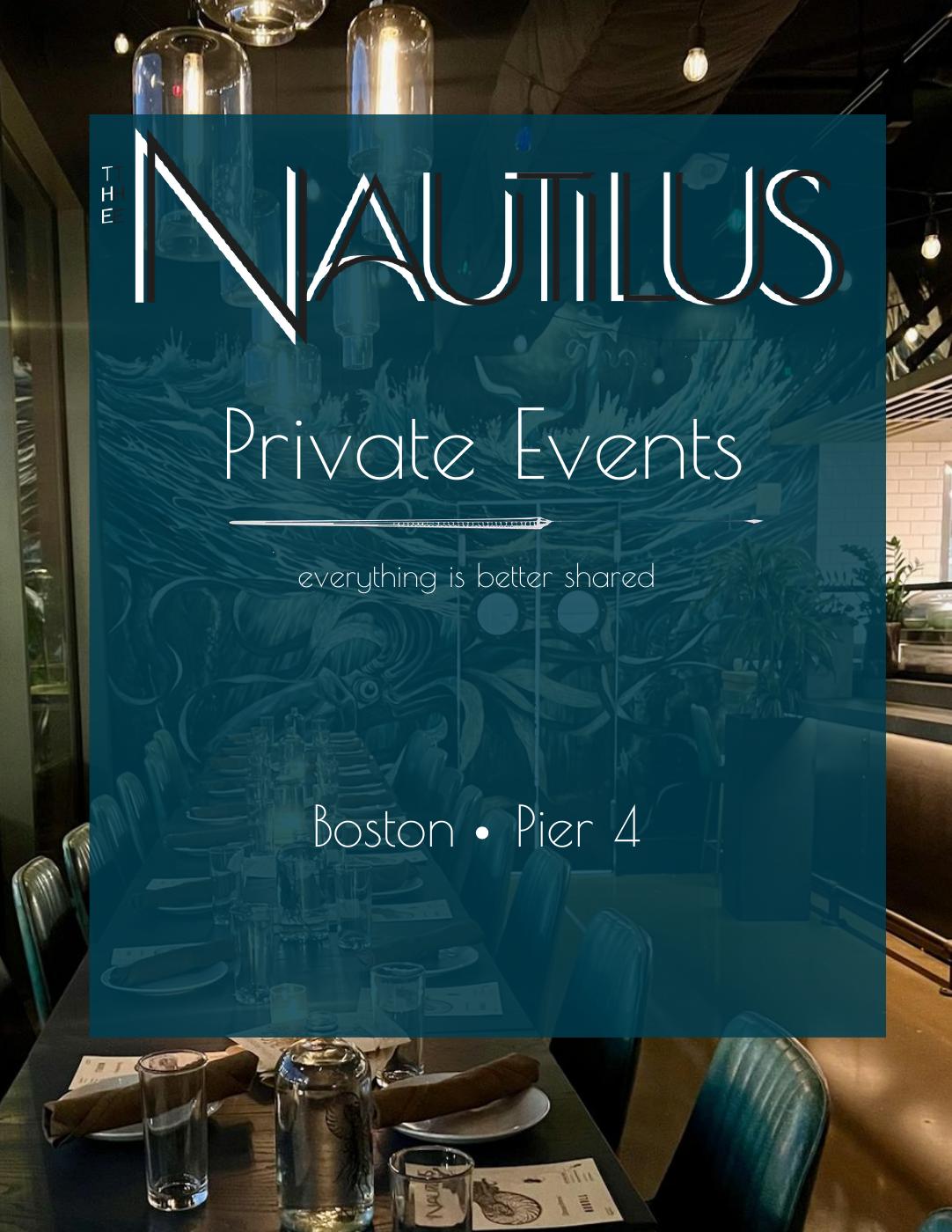 Nautilus Private Events packet cover