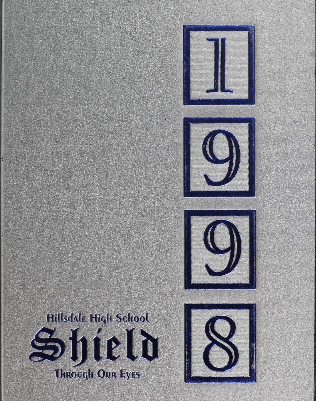 1998 Hillsdale High School yearbook cover